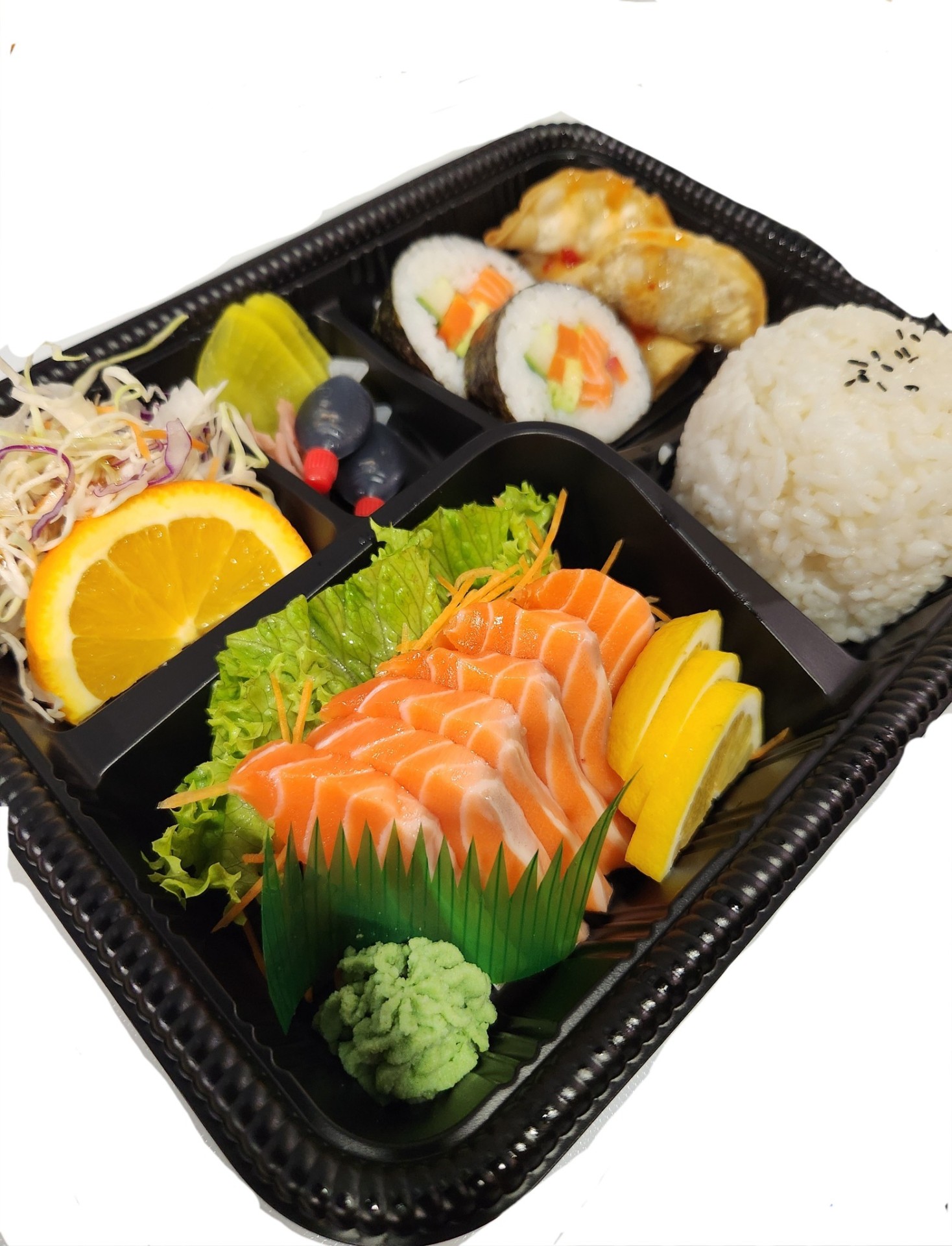 Salmon Sashimi Bento